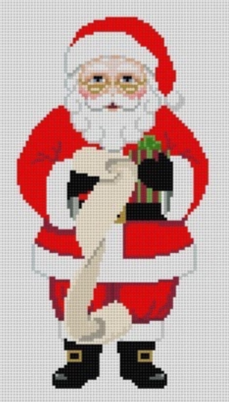 Santas List (Susan Roberts Needlepoint)