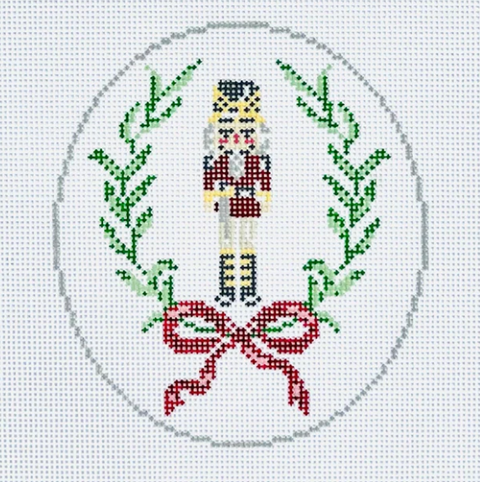 Nutcracker Oval Ornament (KCN Designers)
