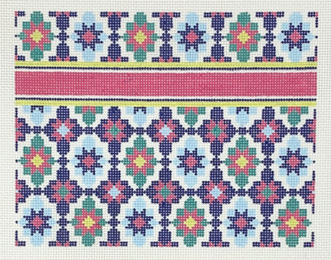 Portuguese Tiles Clutch - Summer (Lauren Bloch Designs)