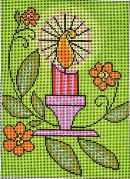 Groovy Christmas Candle (Eye Candy)