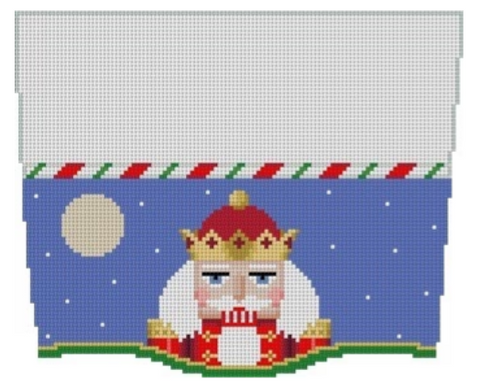 Stocking Cuff - Moonlit Nutcracker (Susan Roberts)