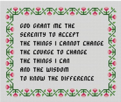 Serenity Prayer (Susan Roberts)