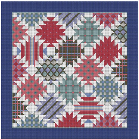 Quilt 1672 - Pineapple (Susan Roberts)