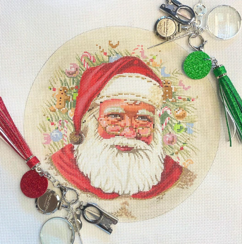 Santa and Candy Tree