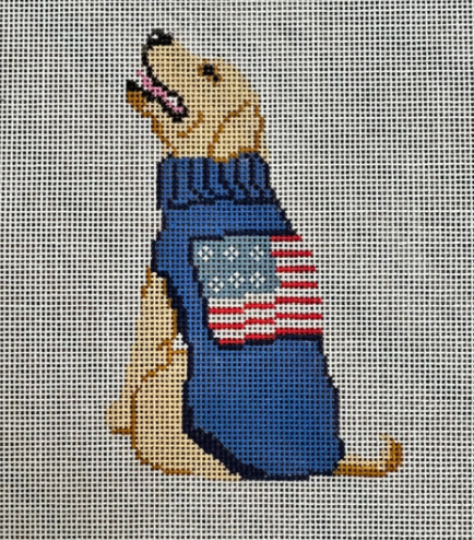 Yellow Lab w/Sweater (Froopy Designs)