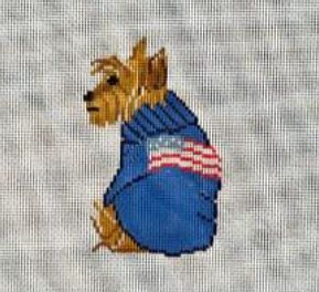 Yorkie w/Sweater (Froopy Designs)