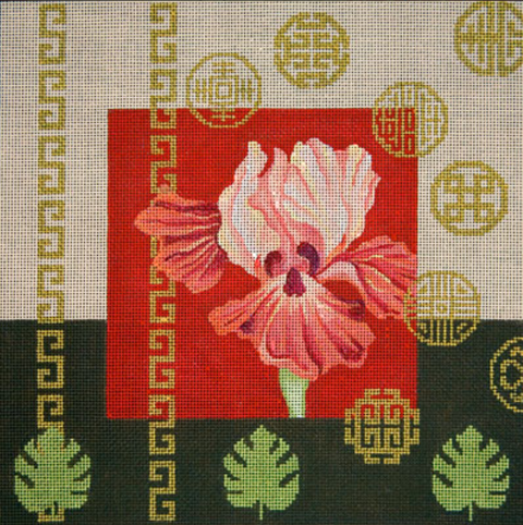Iris & Coins (JP Needlepoint Designs)
