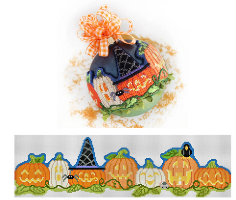 Shape Ornament Band - Jack-O-Lantern (Starke Art Designs)