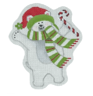 Candy Cane Friends - Polar Bear (Pepperberry Designs)