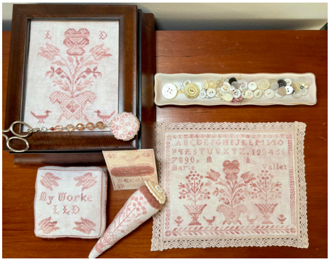 A French Rose - Les Petits Accoutrements (Running with Needles and Scissors)