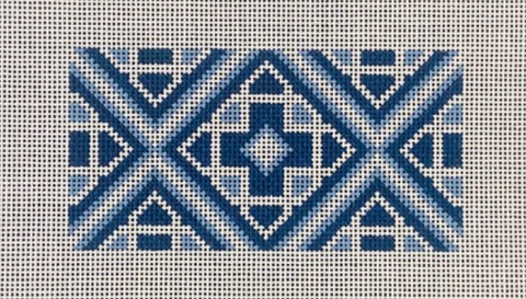 Medallion Tile/Blues (Love MHB Studio)