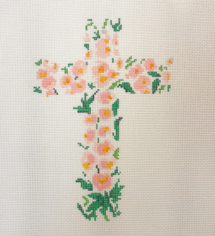 Floral Cross 5 (Camilla Moss)