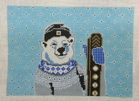 Maggie the Polar Bear w/Skis (KCN Designers)