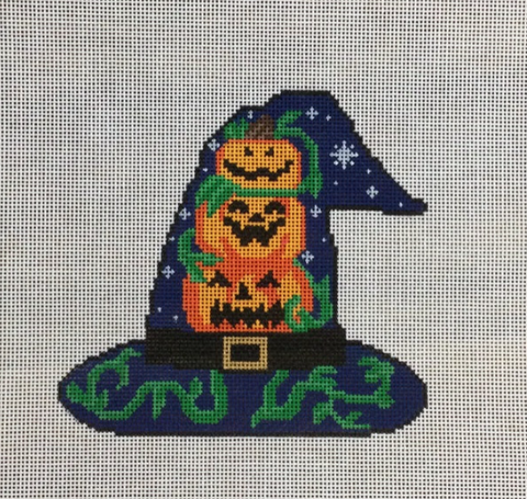 Three Pumpkins Witch's Hat (KCN Designers)