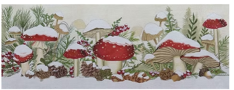 Mushrooms in the Snow (Nicole Tamarin)