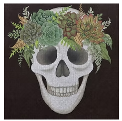 Succulent Skull (Nicole Tamarin)
