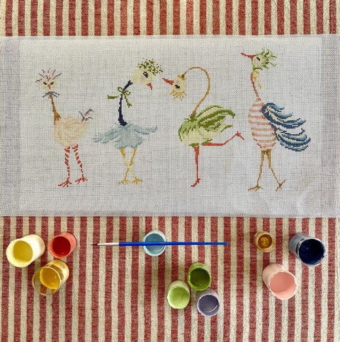 Strange Birds - 13M (The Plum Stitchery)