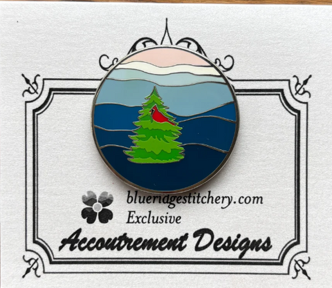 Blue Ridge Cardinal Needleminder (Blue Ridge Stitchery)
