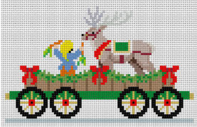 NP Express - Reindeer (Susan Roberts Needlepoint)