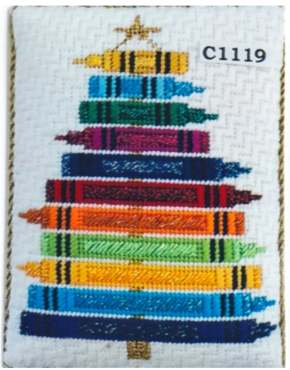 Kindergarten Crayon Tree (The Princess and Me)