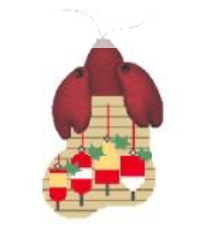 Buoys w/Lobster Mini Sock (Kathy Schenkel)