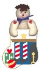 Fireplace w/Raggedy Boy Mini Sock (Kathy Schenkel)
