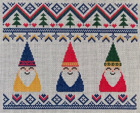Fair Isle Gnome Trio (Love MHB Studio)