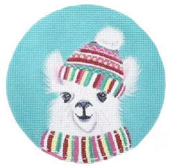 Jolly Llama Round (Elizabeth Tyndall)
