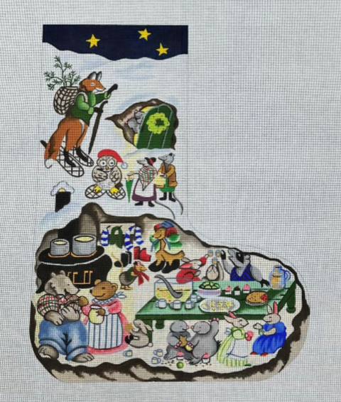 Christmas Party Stocking (Susan Roberts)