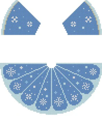 3D Angel - Snowflakes (Susan Roberts)