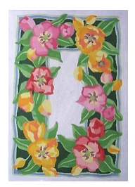 Tulip Ribbon Rug (Jean Smith)