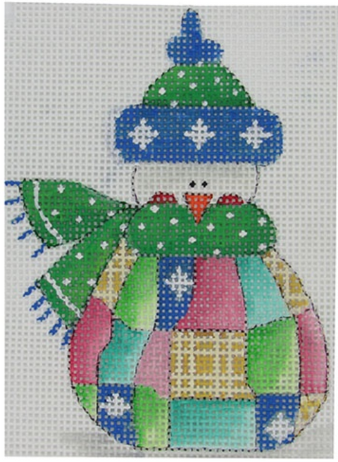 Snowflake Patchwork Snowman (Renaissance Designs)
