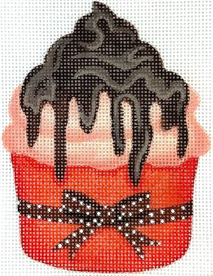 Hermès Chocolate Covered Peach Mousse (Kate Dickerson)