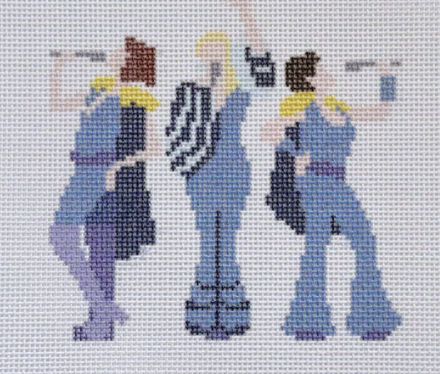 Musical Trio in Blue (KCN Designers)