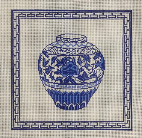 Blue Urn w/Border (KCN Designers)