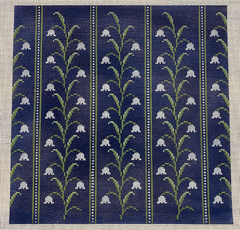 Lily of the Valley/Navy (KCN Designers)