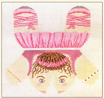 Ballerina Frog (Needle Crossings)