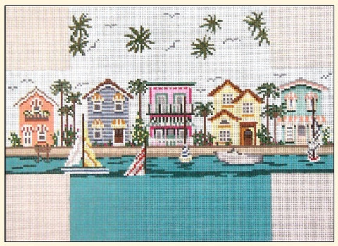 Living on the Water Brick Cover (Needle Crossings)