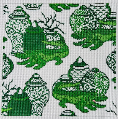 Gators and Ginger Jars Squares (KCN Designers)