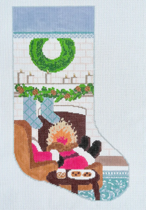 Santa's Nightcap Stocking (KCN Designers)