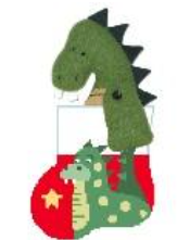 Dragon w/Dragon Mini Sock (Kathy Schenkel)