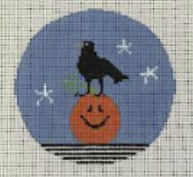 Crow on Pumpkin (Pippin Studios)