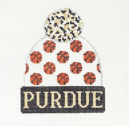 Beanie - Purdue University Basketball (IN) (Lauren Bloch Designs)