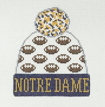 Beanie - University of Notre Dame Football (IN) (Lauren Bloch Designs)