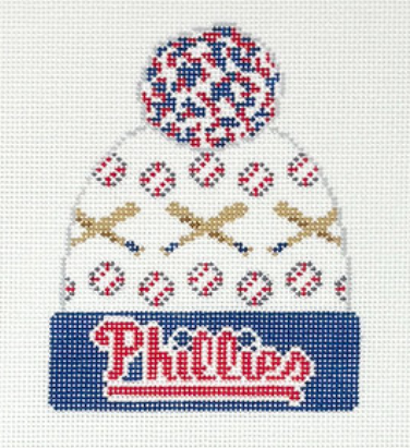 Beanie - Philadelphia Phillies Baseball (Lauren Bloch Designs)