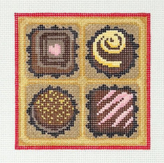 4-Piece Chocolates Box (Lauren Bloch Designs)