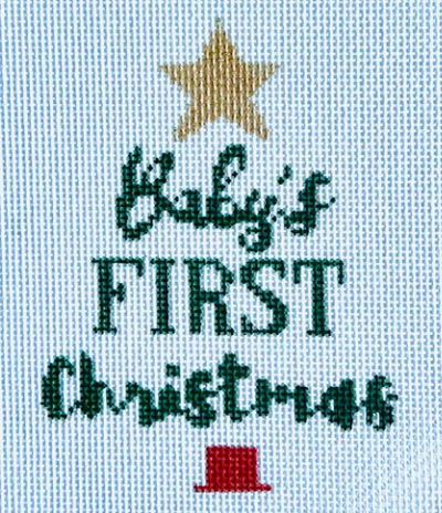 Baby's First Christmas - Tree Green (KCN Designers)