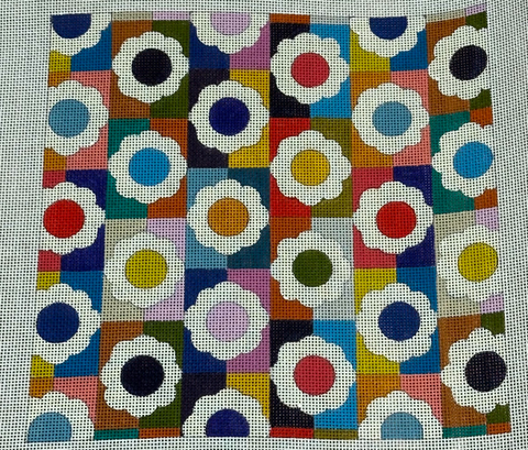 Flower Multi Squares (Victoria Bright)