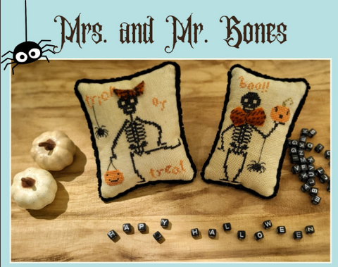 Mrs. and Mr. Bones (The Spanish Stitcher)