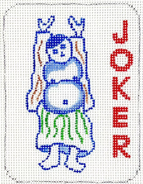 Mini Mahjong Tile - Joker (Kate Dickerson)